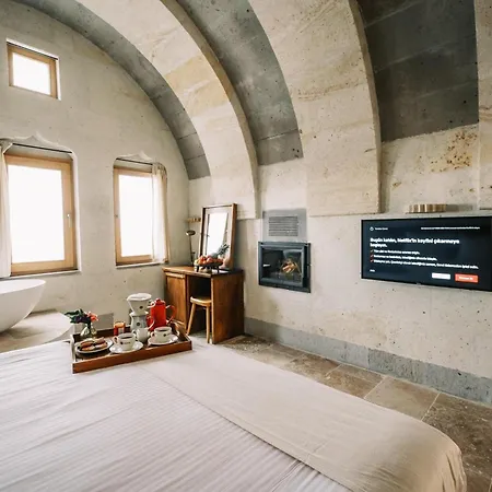 Millstone Cave Suites Hotel Uçhisar Exterior photo
